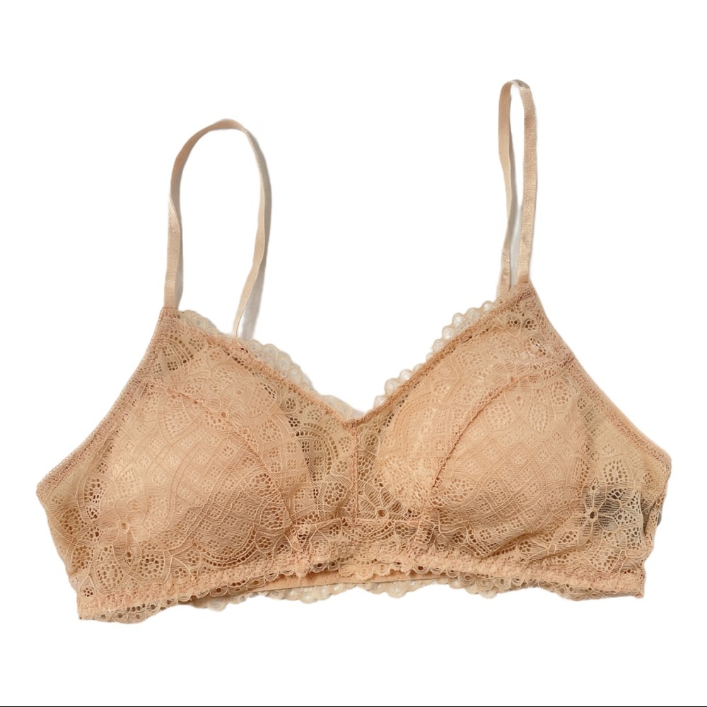 Free Press Bralette Pink Dust Small